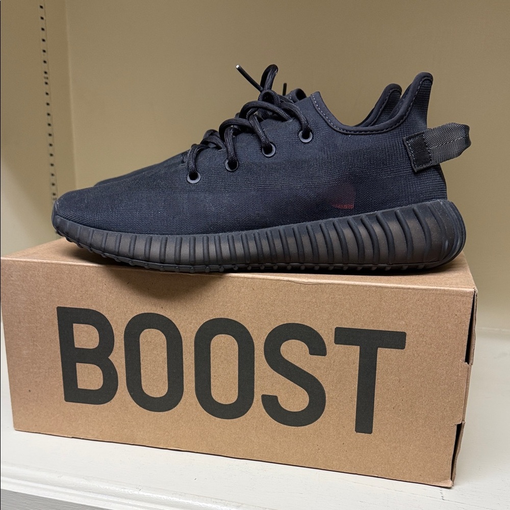 Adidas Black Yeezy Boost Sneakers
